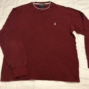 POLO RALPH LAUREN, SIZE MEDIUM, THERMAL STYLE